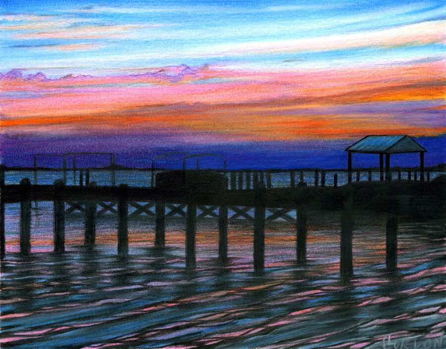 Outer Banks Artist Sunset